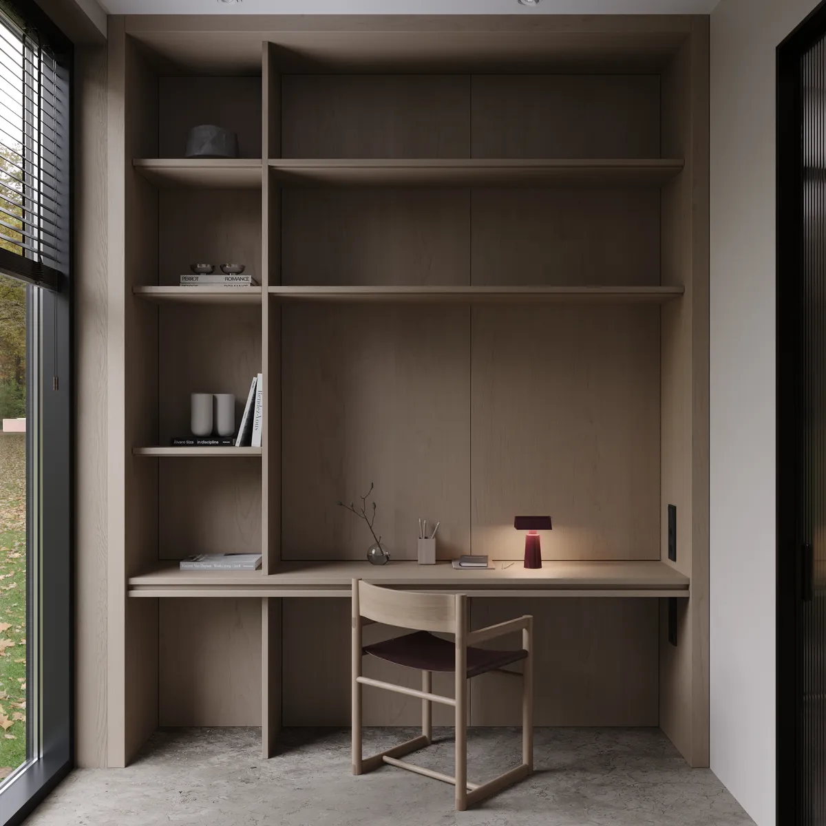 Art room in the Boutique House interior, 3D visualisation