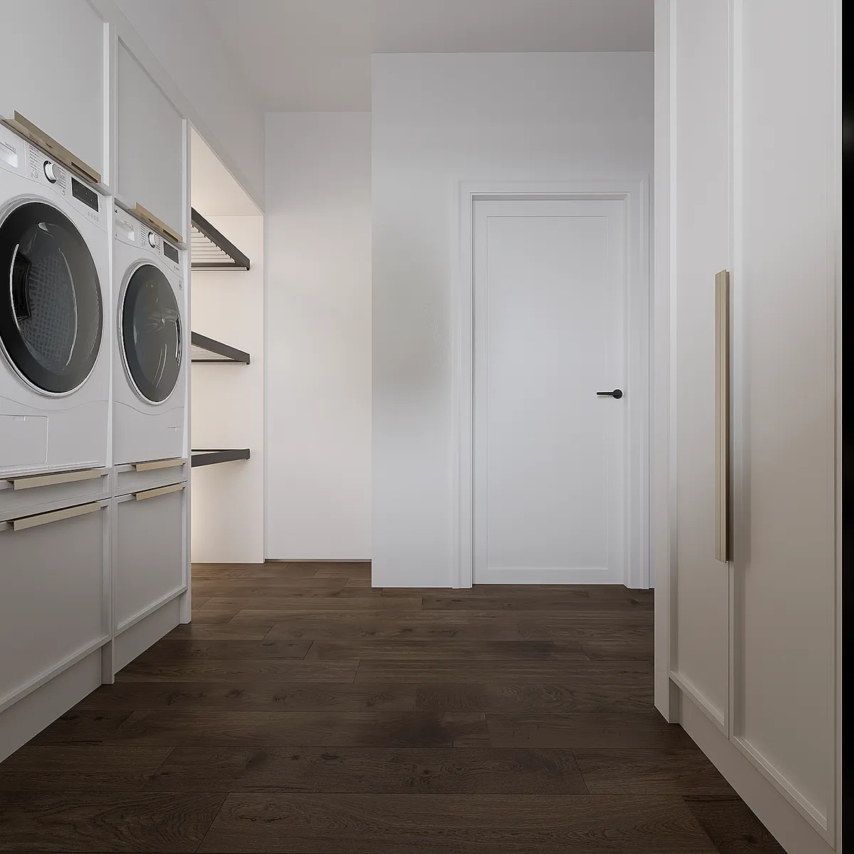 Utility in the Ivory Reverie interior, 3D visualisation