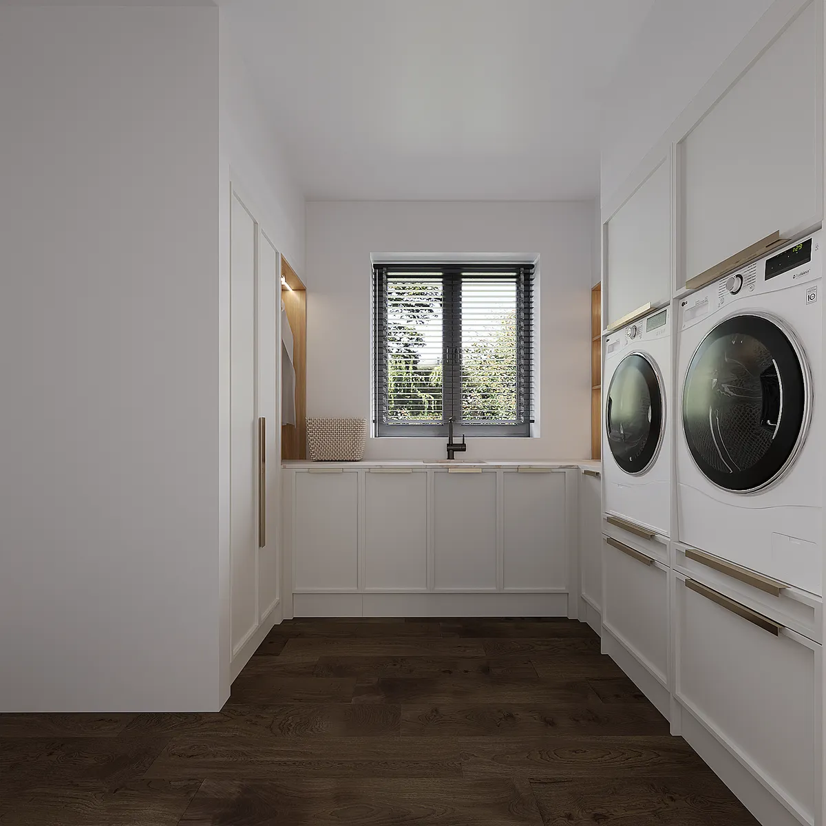 Utility in the Ivory Reverie interior, 3D visualisation