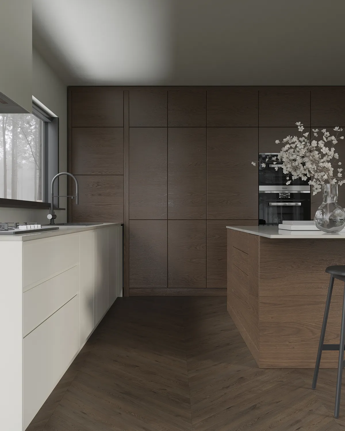 Soft Horizon interior, 3D visualisation
