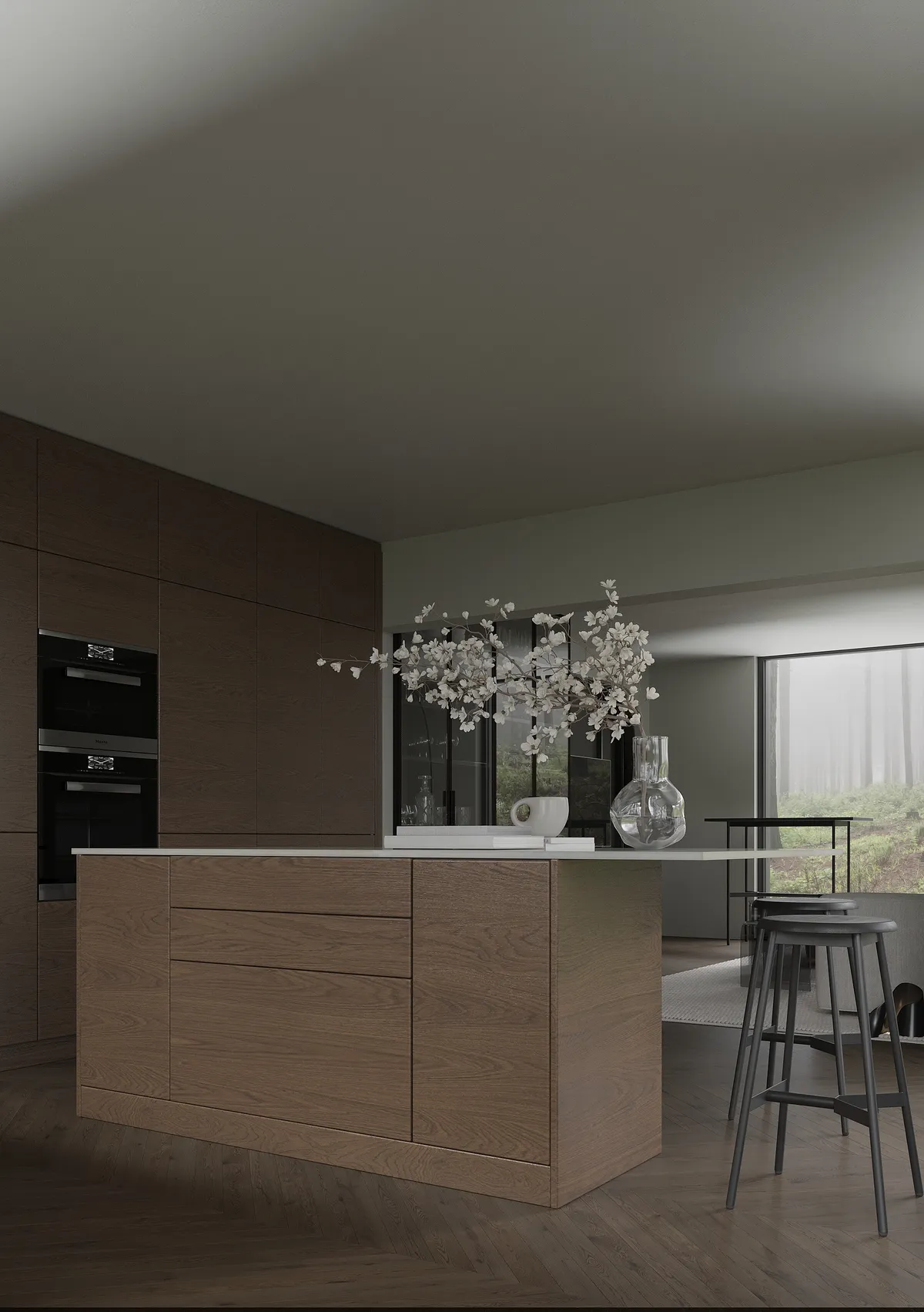 Soft Horizon interior, 3D visualisation