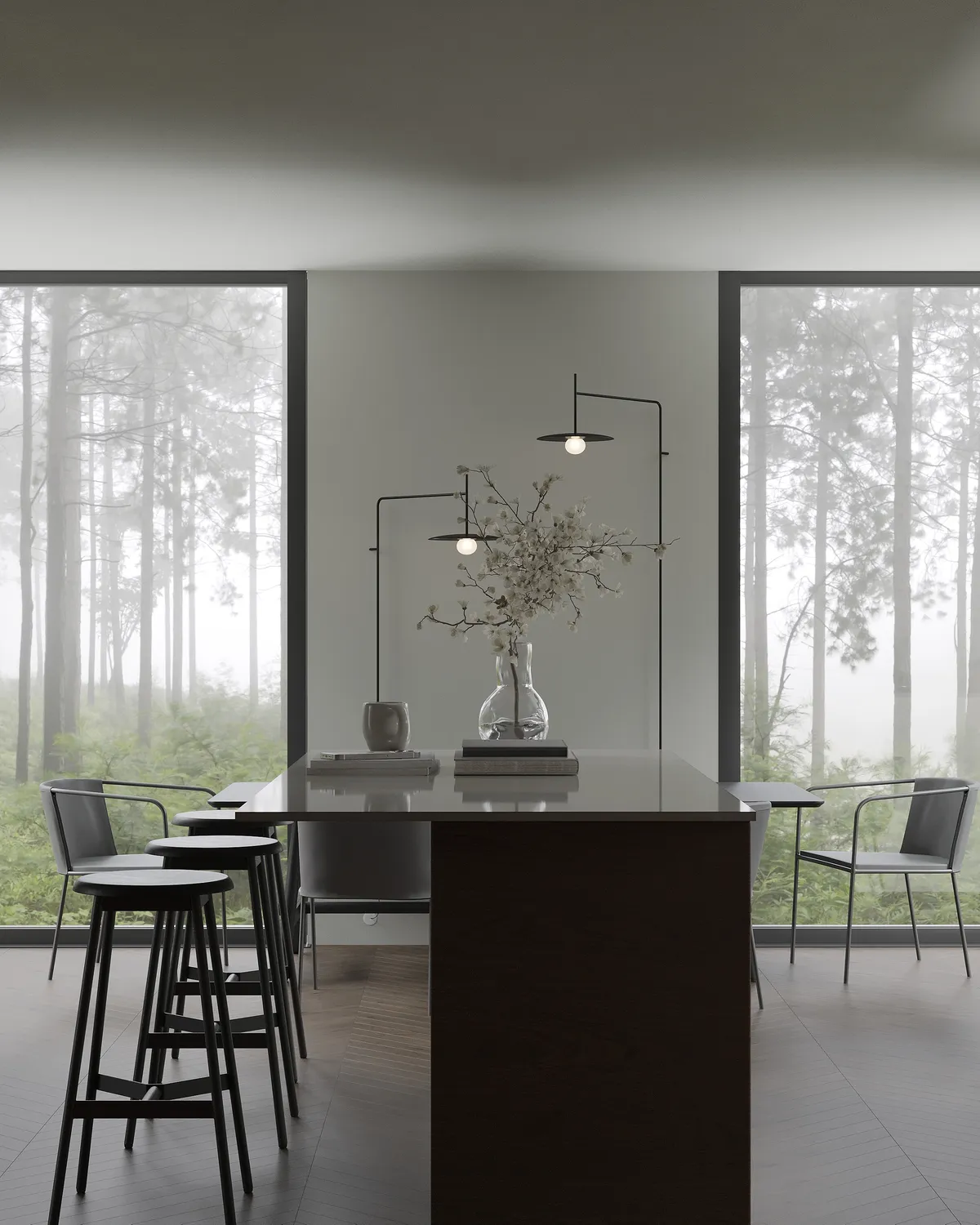 Soft Horizon interior, 3D visualisation