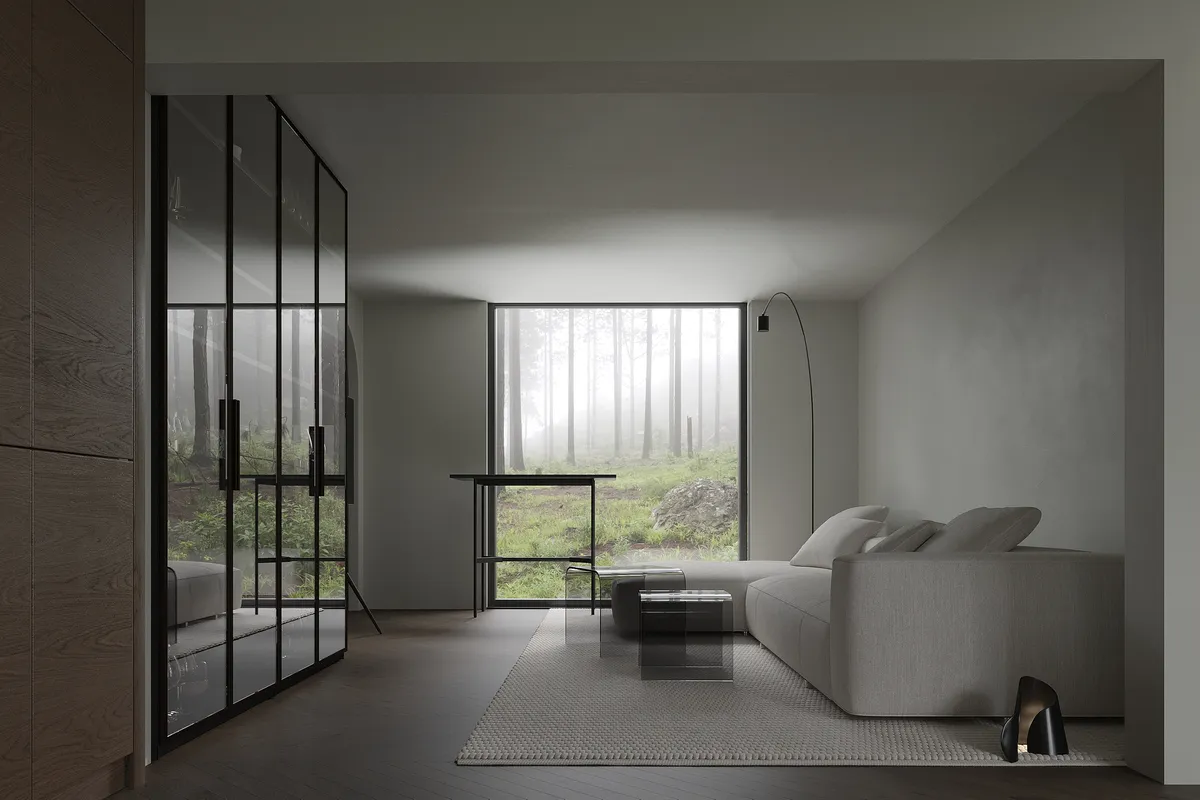Soft Horizon interior, 3D visualisation