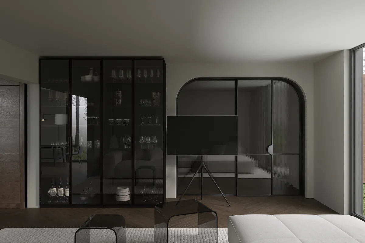 Soft Horizon interior, 3D visualisation