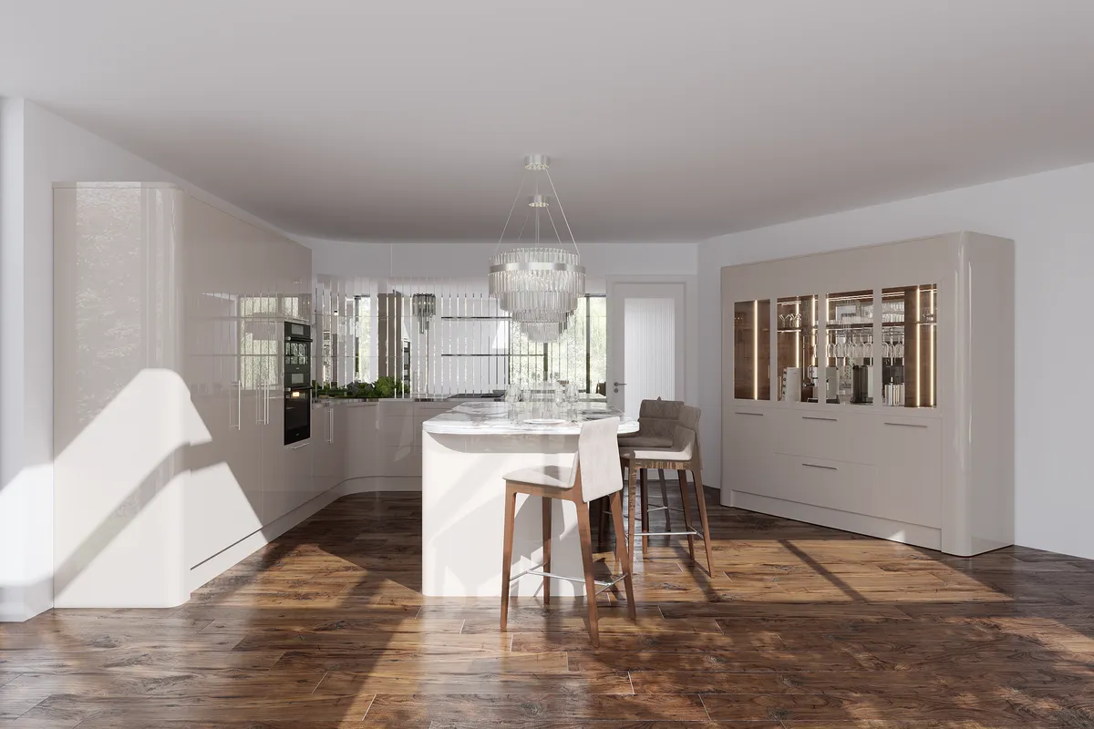 Soft Radiance interior, 3D visualisation