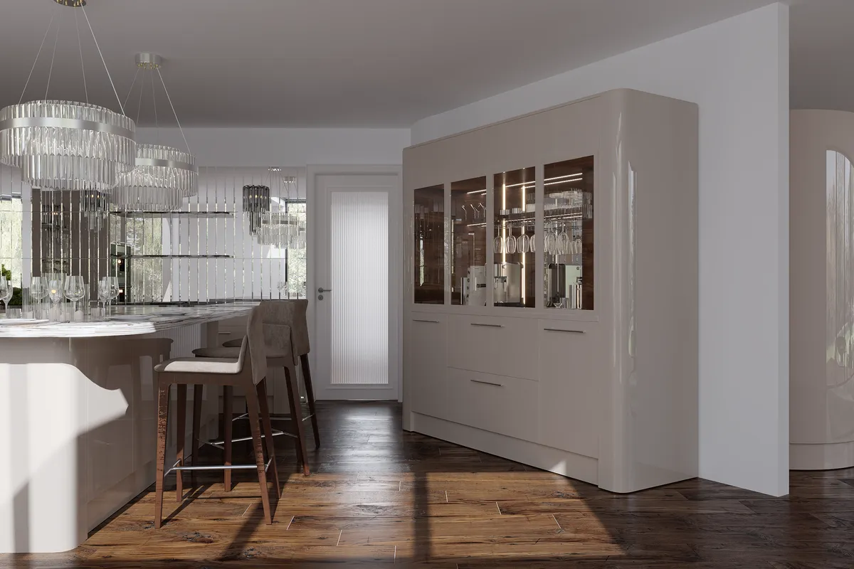 Soft Radiance interior, 3D visualisation