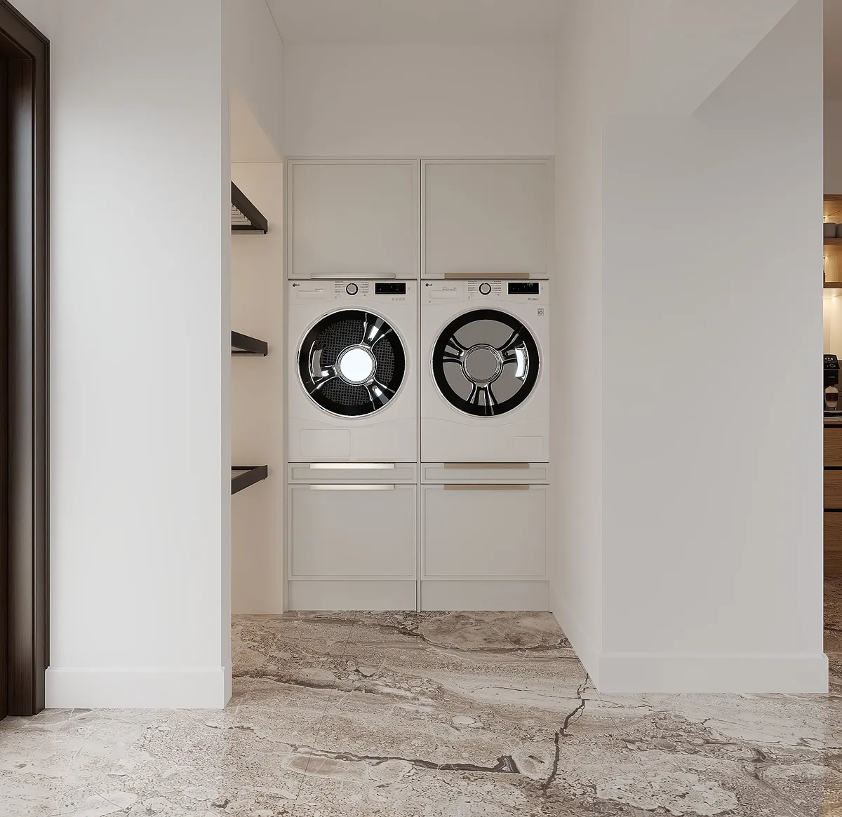 Utility in the Still Suite interior, 3D visualisation