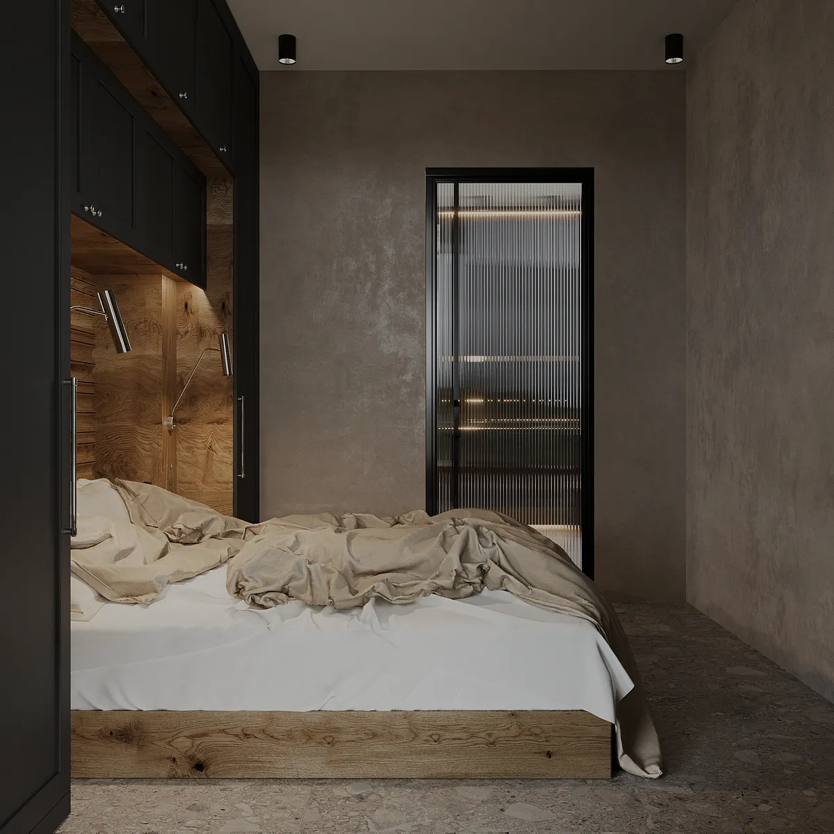 Summer House interior, 3D visualisation
