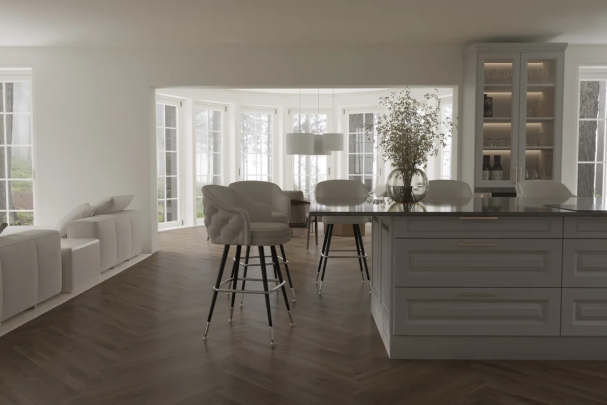 The Light Garden interior, 3D visualisation