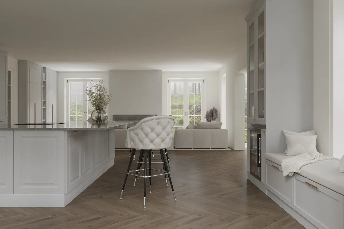 The Light Garden interior, 3D visualisation