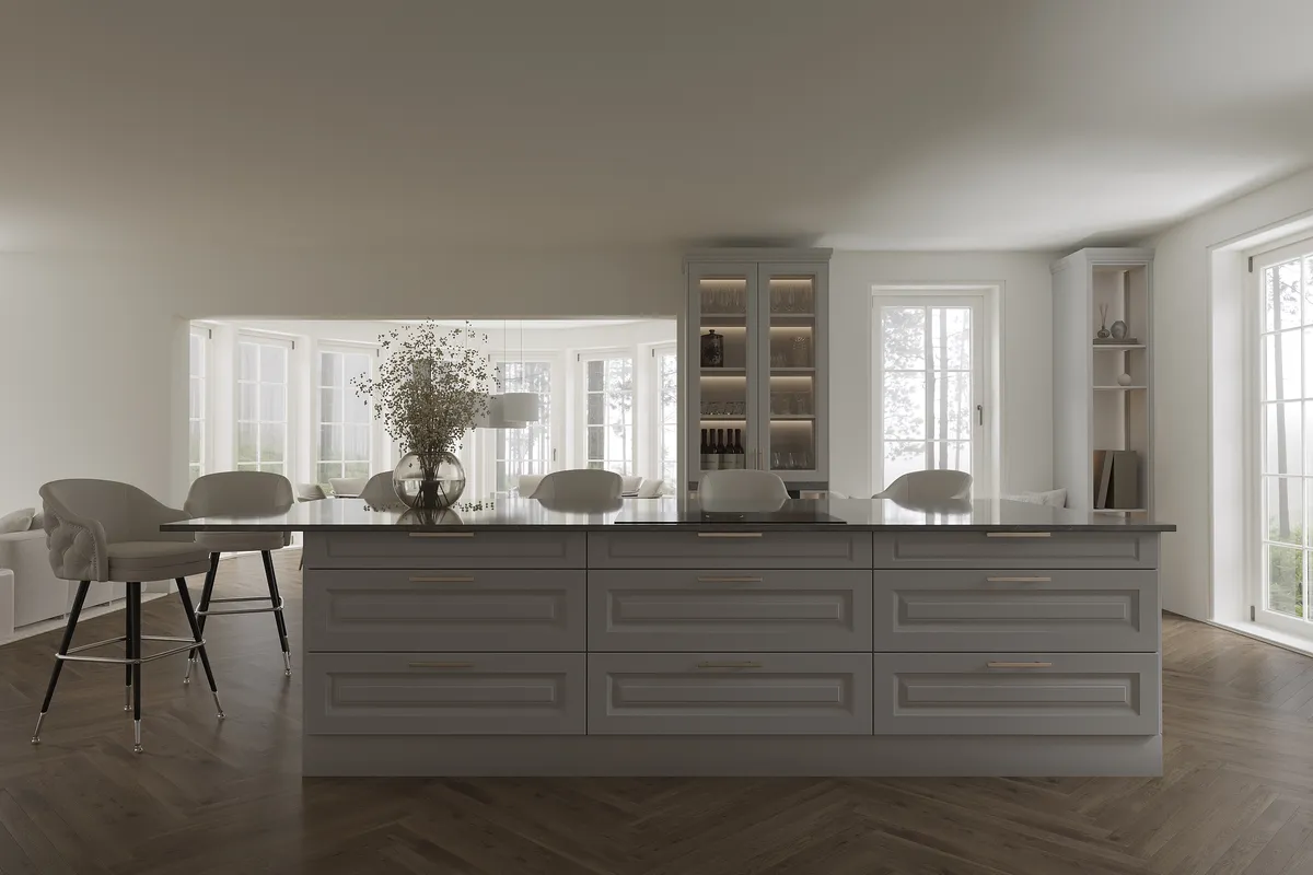 The Light Garden interior, 3D visualisation
